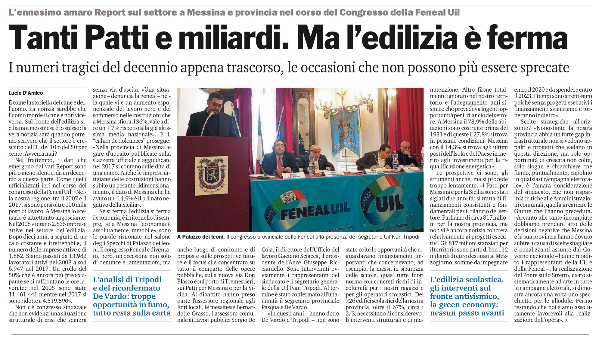 Gazzetta del Sud (18.2.2018)